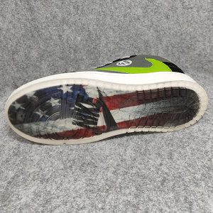 کتونی نایک ترویس طوسی سبز